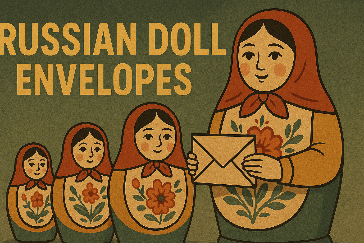 Russian Doll Envelopes