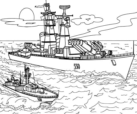 Military Coloring Pages for Kids Printable