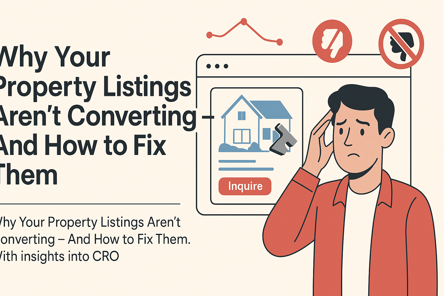 Real Estate Listing Not Getting Inquiries? Here's the Fix You Didn't Know You Needed How CRO Saved a Struggling Realtor in Austin – And Can Do It