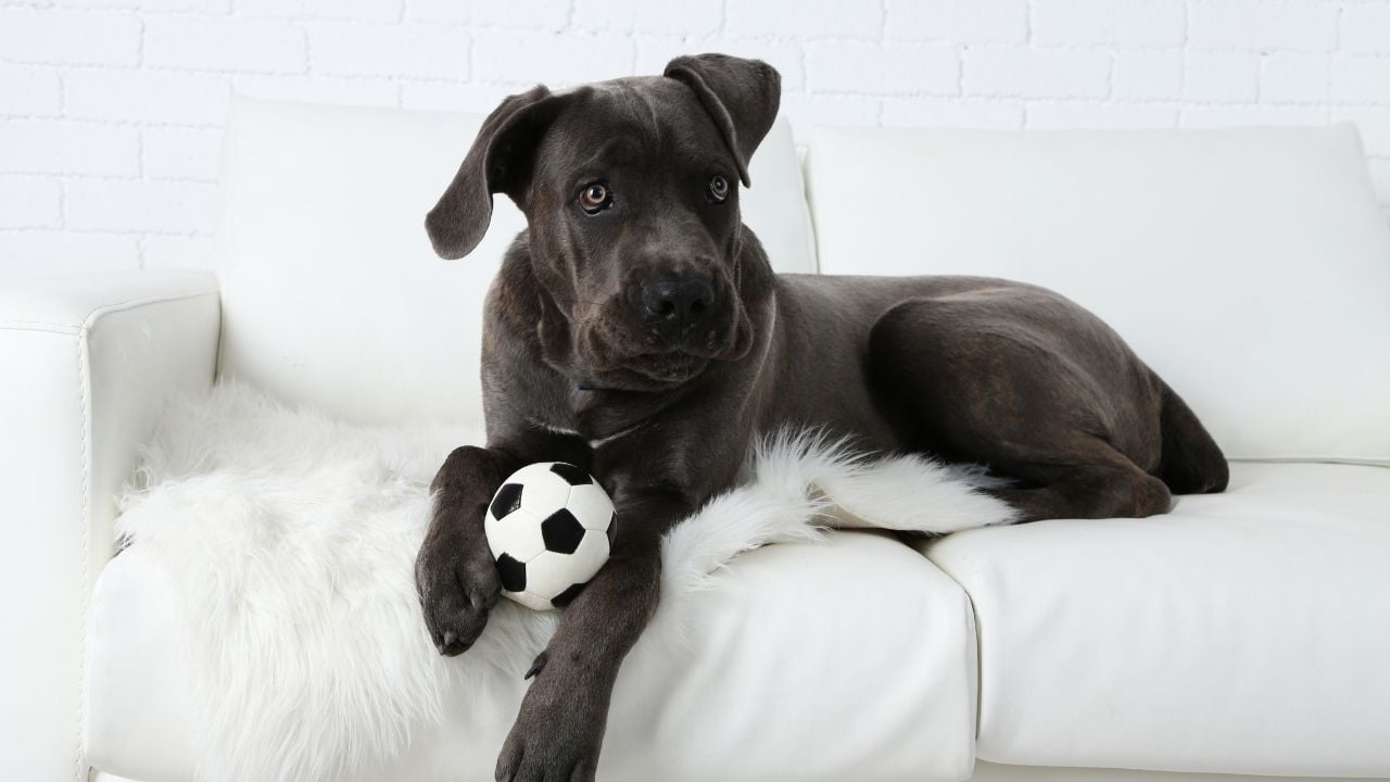 futbol topuyla cane corso