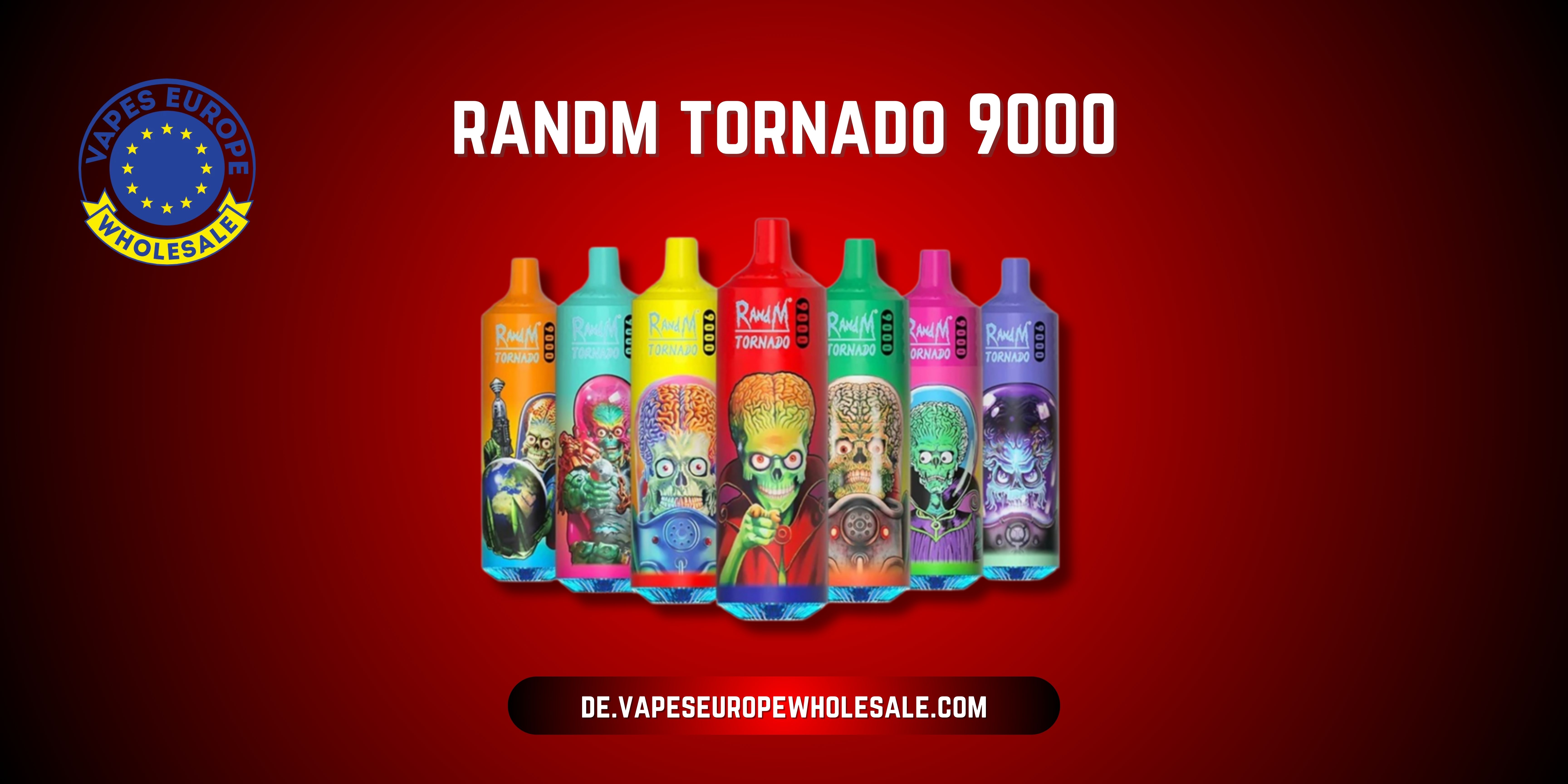RandM Tornado 9000: Die neue Generation der Einweg-E-Zigaretten
