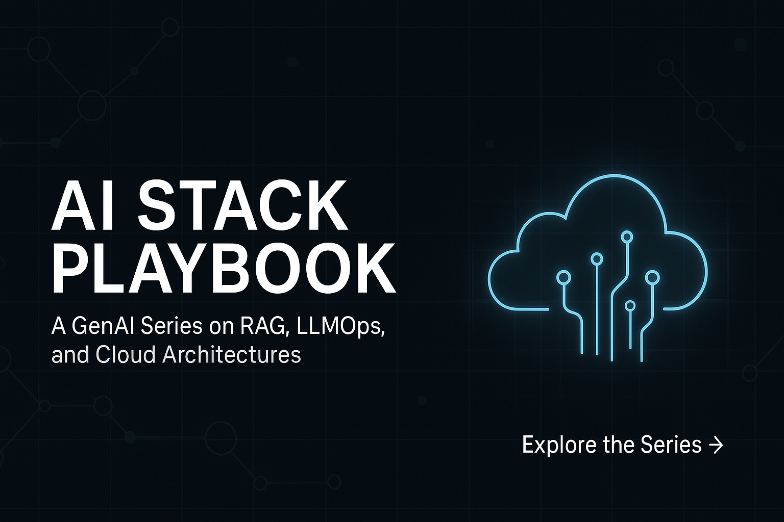 AI Stack Playbook (for RAG + Infra)
