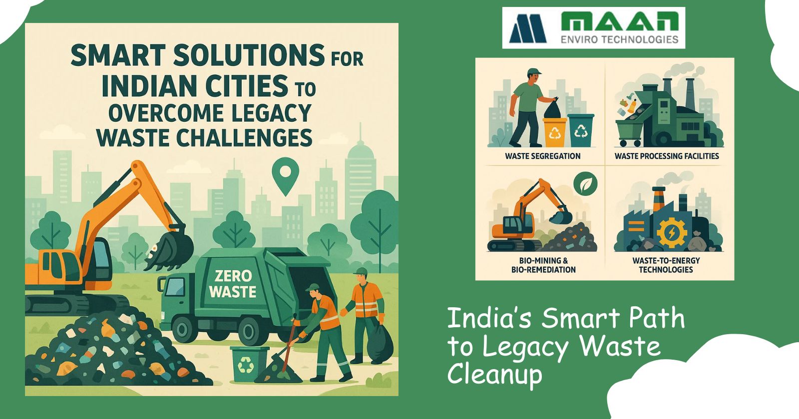 Smart Solutions for Indian Cities to Overcome Legacy Waste Challenges