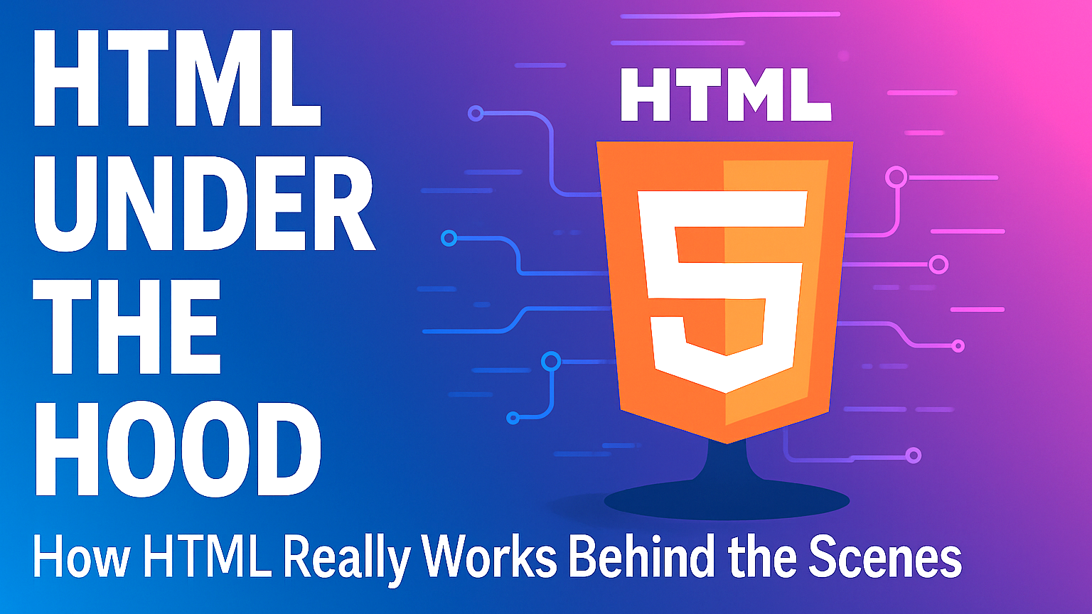 Htmlo Works HTML Under the Hood: How HTML Really Works Behind the Scenes
