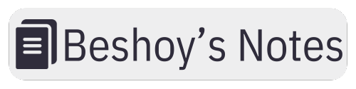 Beshoy's Notes