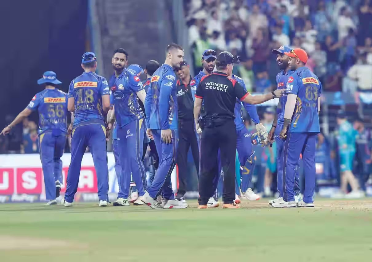 TATA IPL Live Cricket Score 2025 MI vs LSG 45th Match Reports
