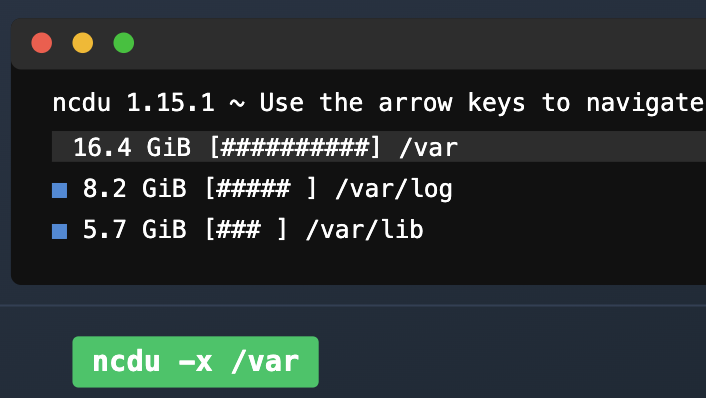 Mastering Disk Usage with ncdu & Linux Tools