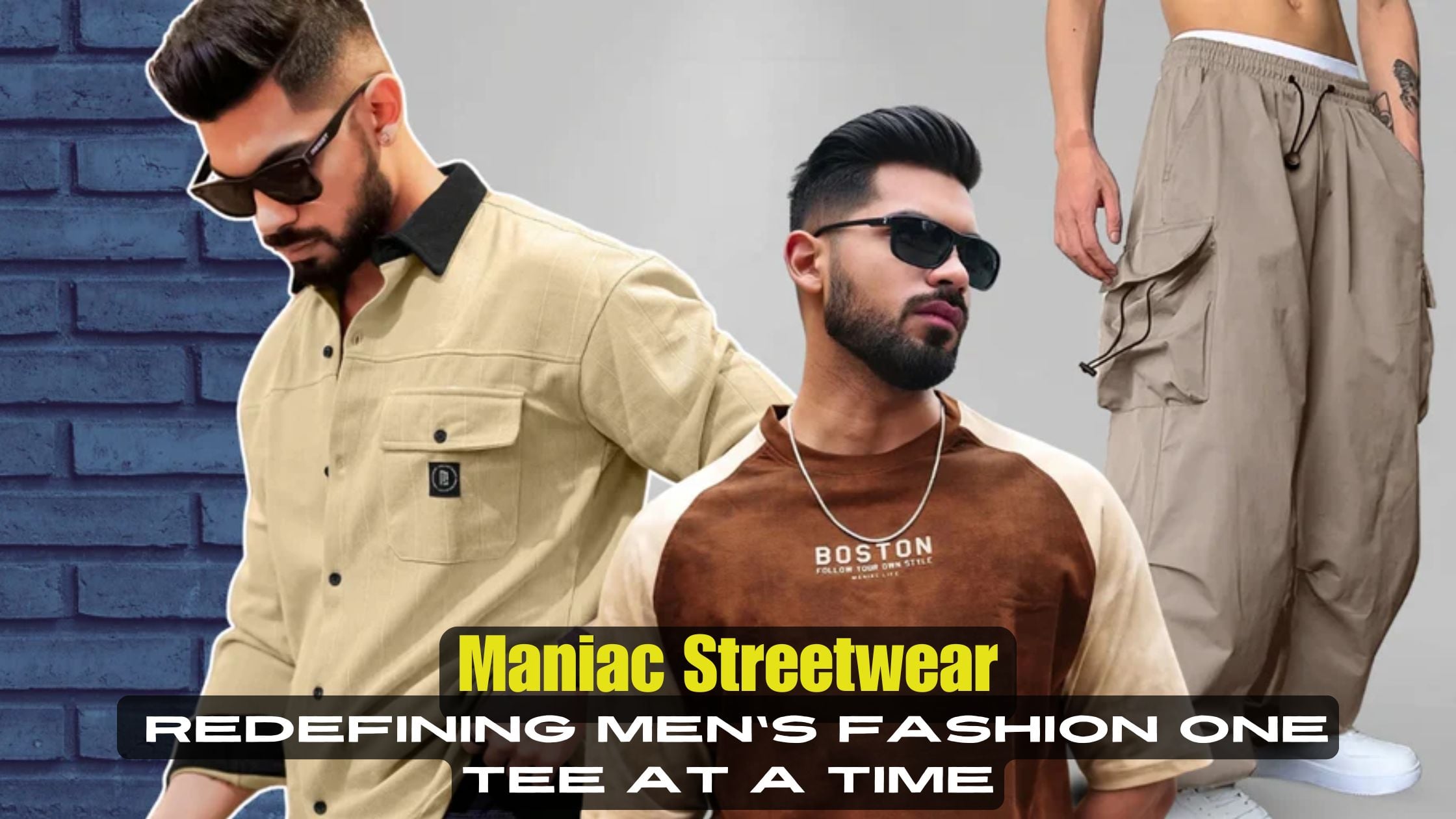 Maniac Streetwear – Redefining Men’s Fashion One Tee at a Time