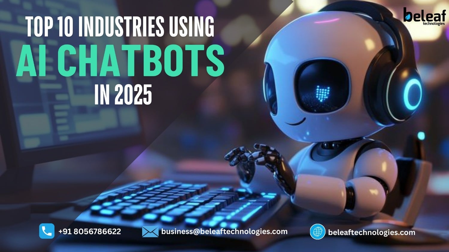 Top 10 Industries Using AI Chatbots in 2025