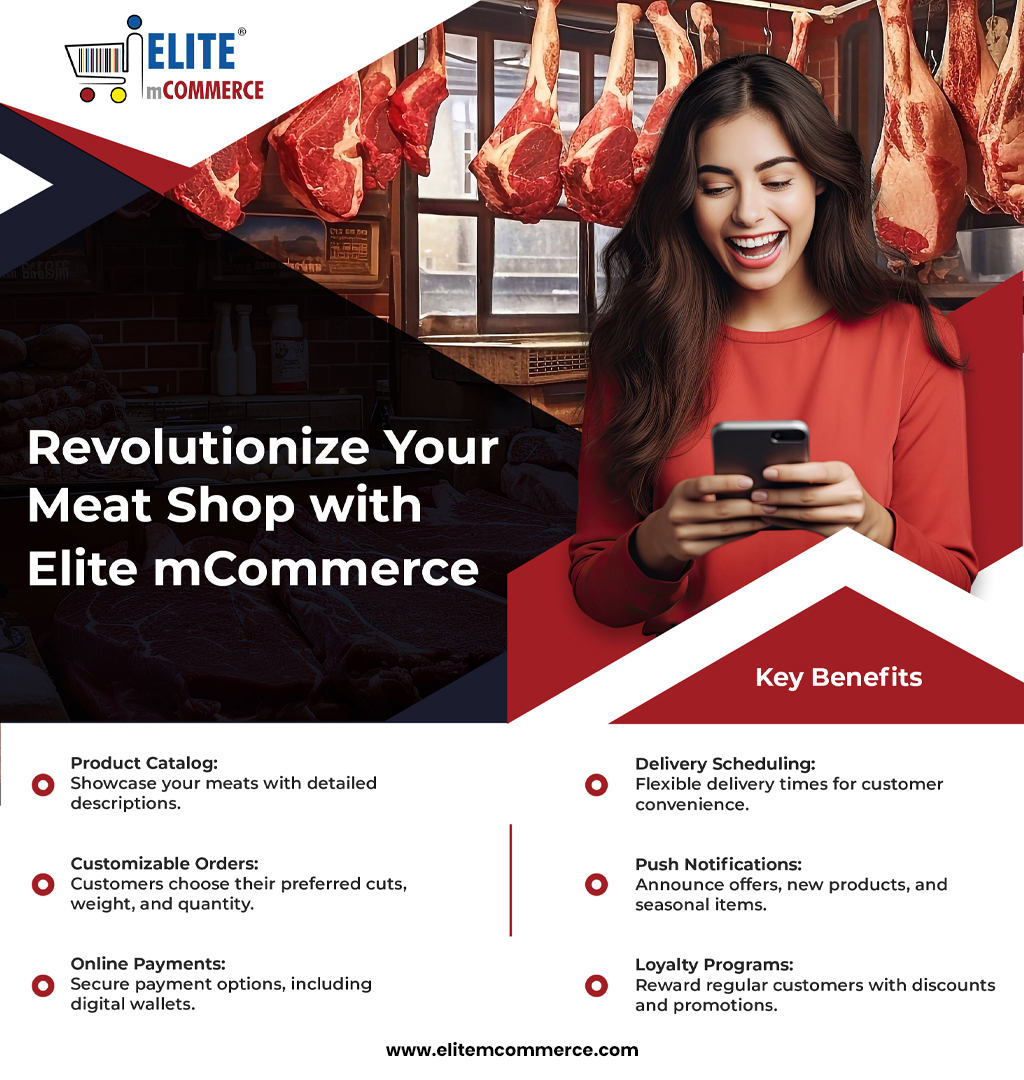 Revolutionizing Freshness: Elite mCommerce’s Meat Delivery App Brings the Butcher to Your Doorstep