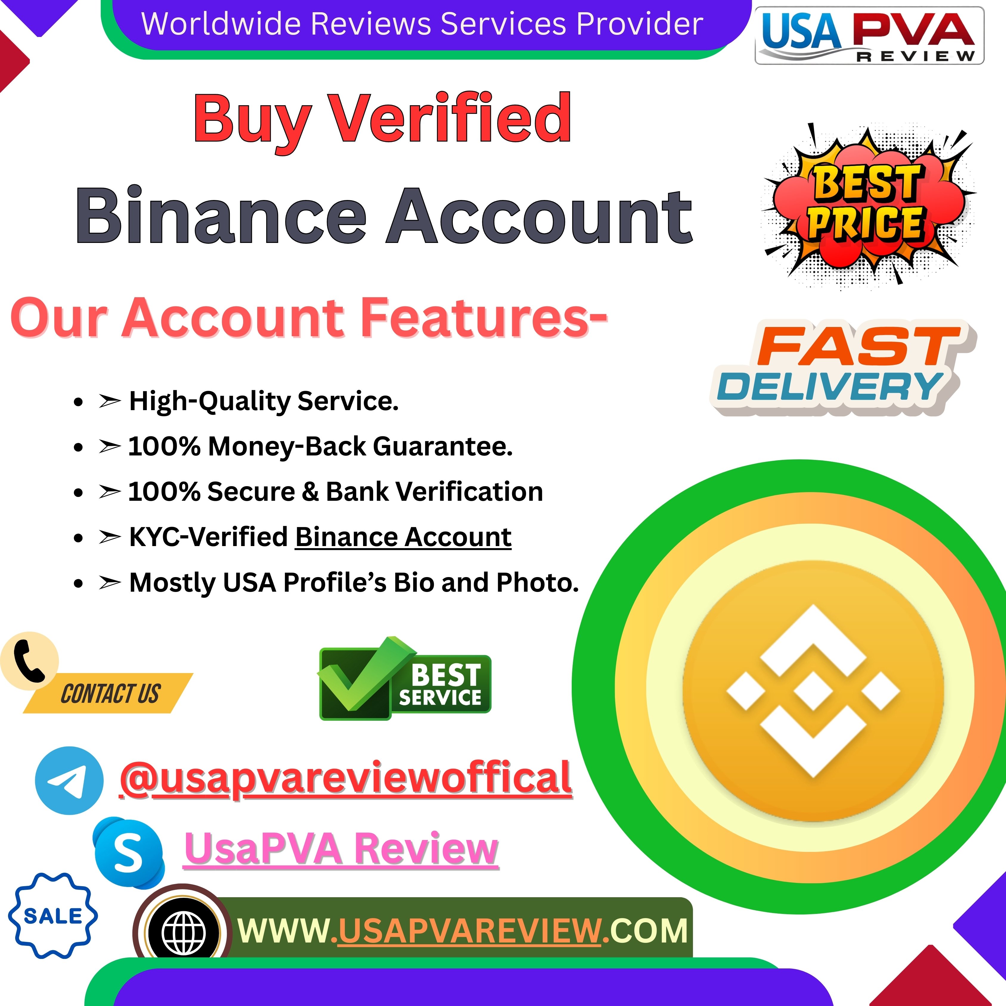 Top websites To Buy Verified Binance Account
