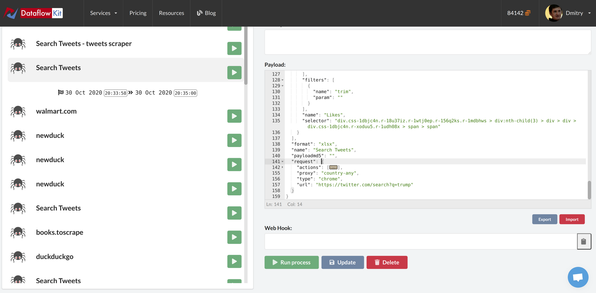 How to Log in to a website by passing cookies to a web scraper?