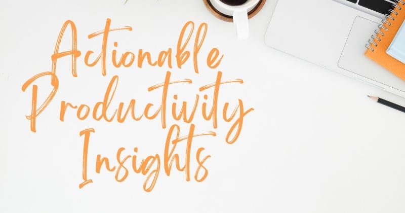 Productivity Notes
