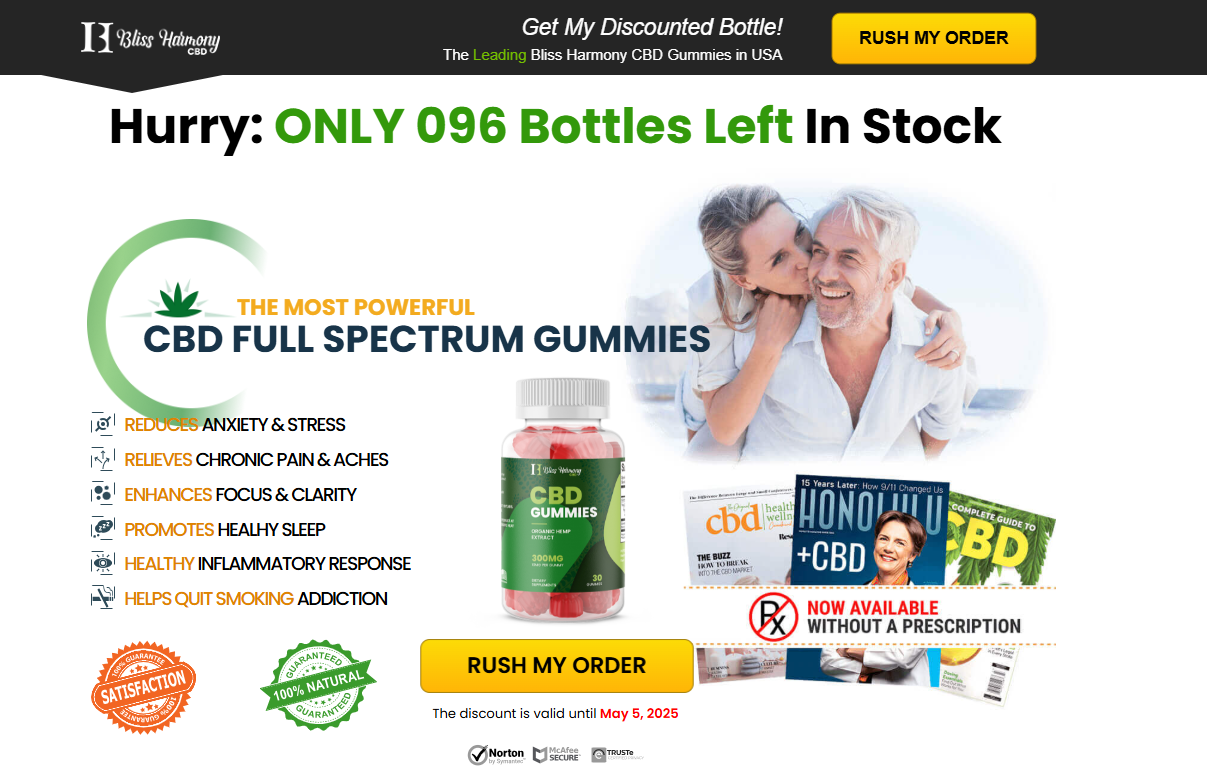 Bliss Harmony CBD Gummies Explained
