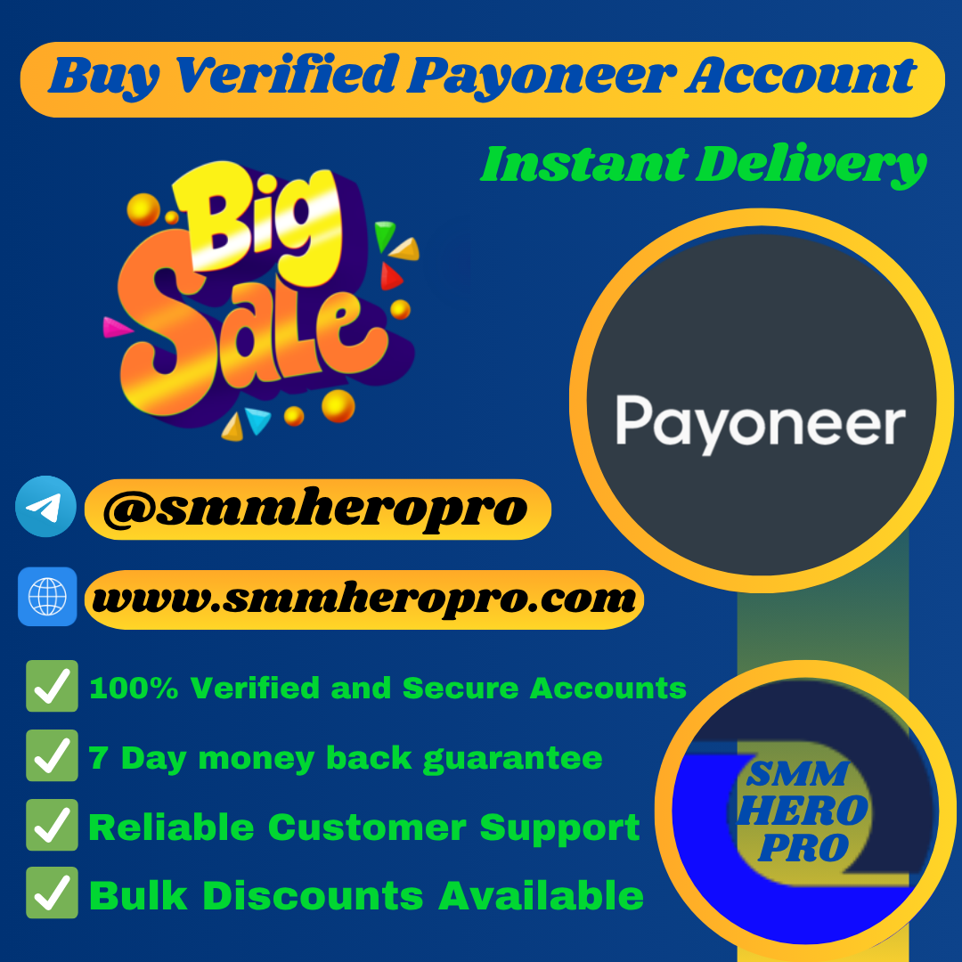 Buy Verified Payoneer Account