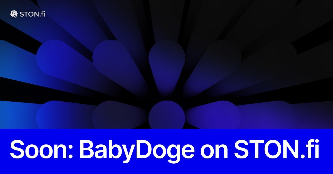BabyDoge Joins STON.fi — The Meme with Utility Enters the TON Arena