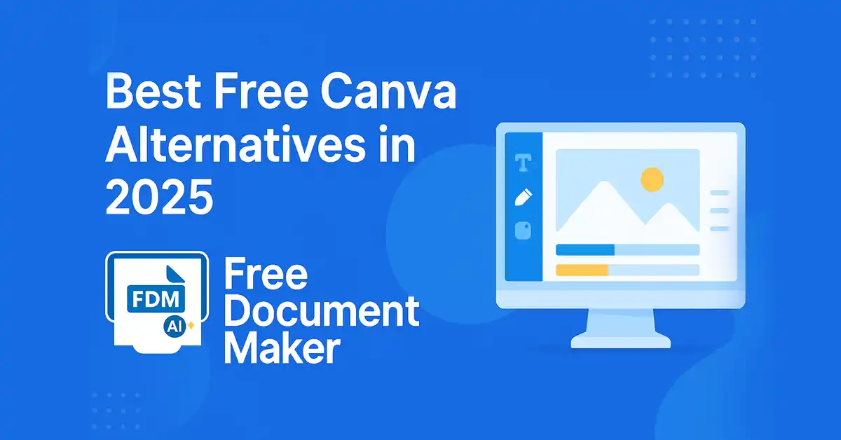 Free Document Maker – AI Toolkit for PDFs, Images & Docs [2025]