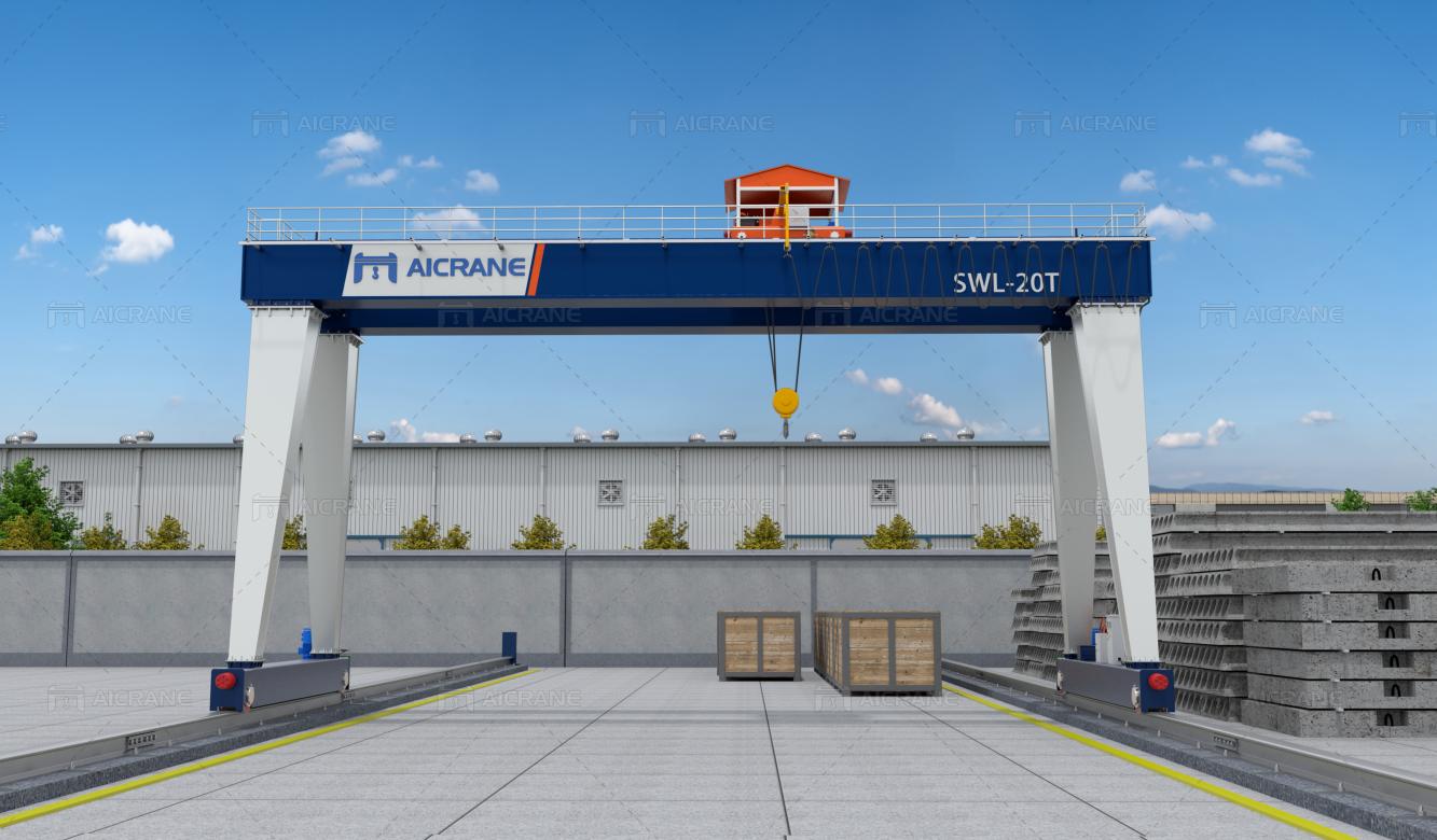 Planning a Gantry Crane for a Steel Structure Factory or Warehouse