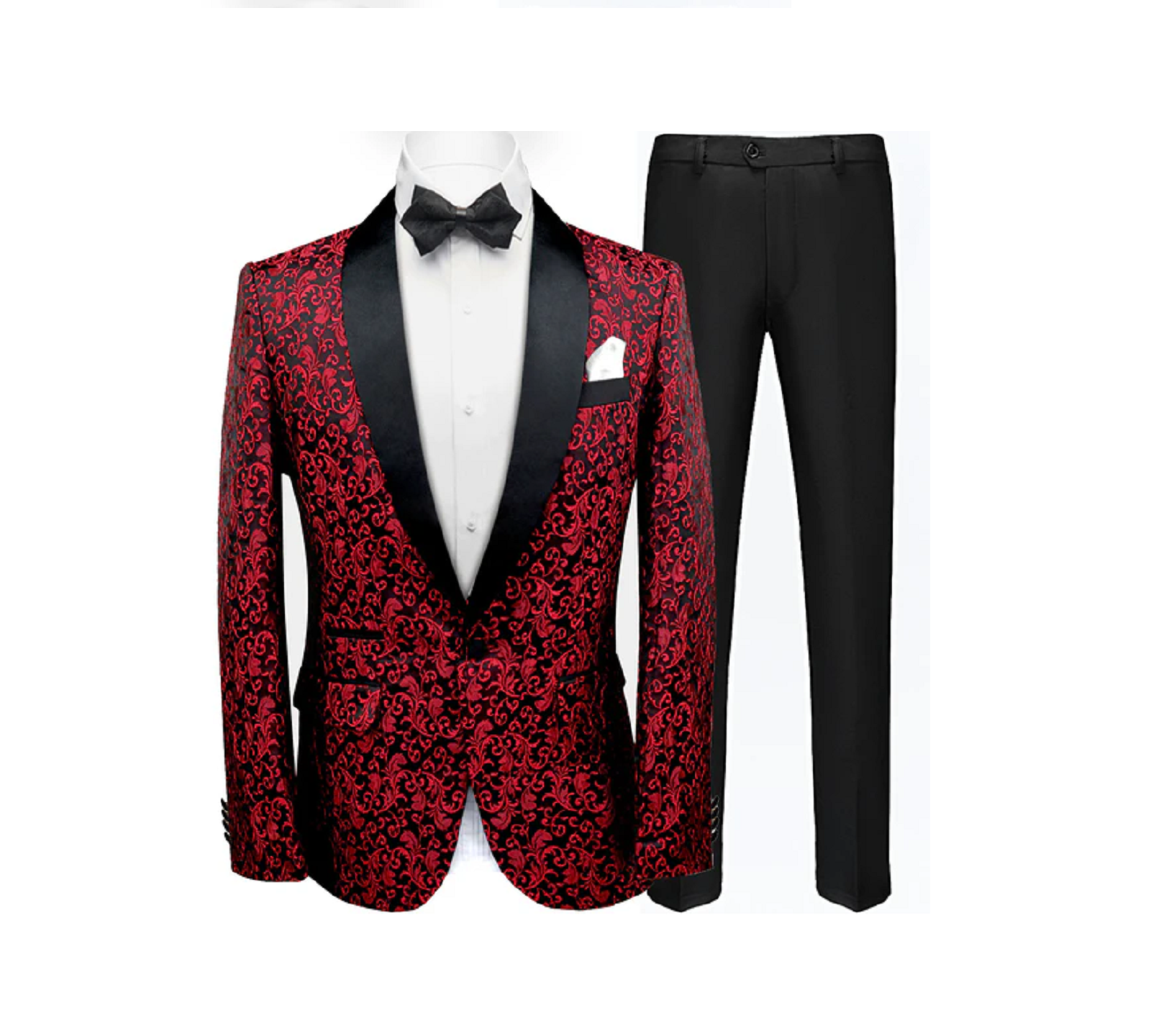 Burgundy Prom Suits Bring Bold Elegance to Prom Night Style