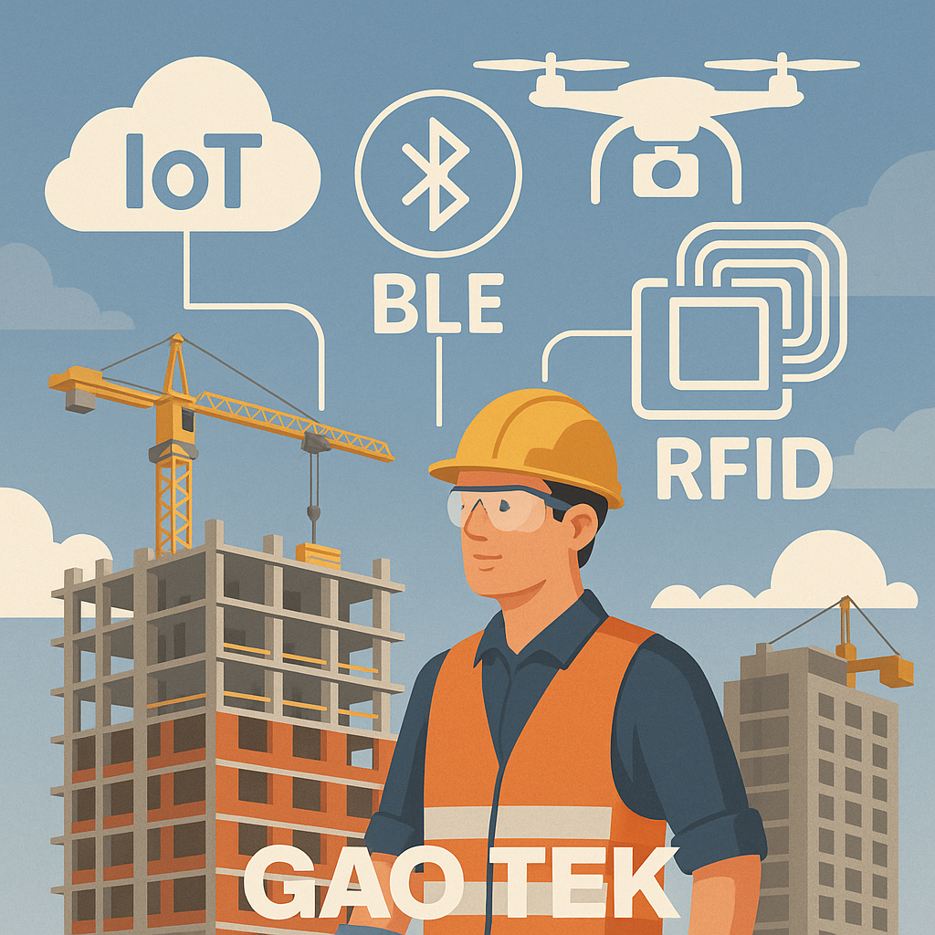 Announcing the Future of Residential Construction: Embrace IoT, BLE, RFID & Drones
