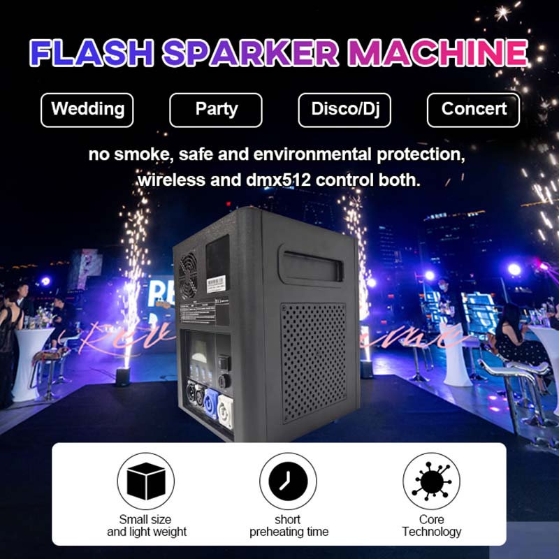 How Does Sparkler Flash Enhance Stage Dynamics?