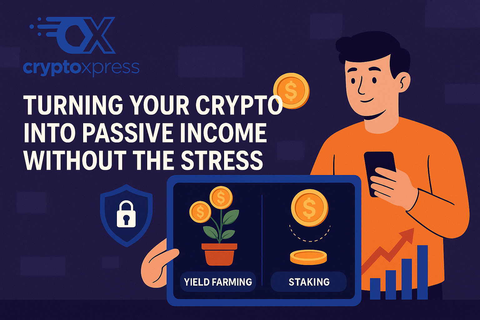 CryptoXpress Made Easy: Turning Your Crypto into Passive Income Without the Stress