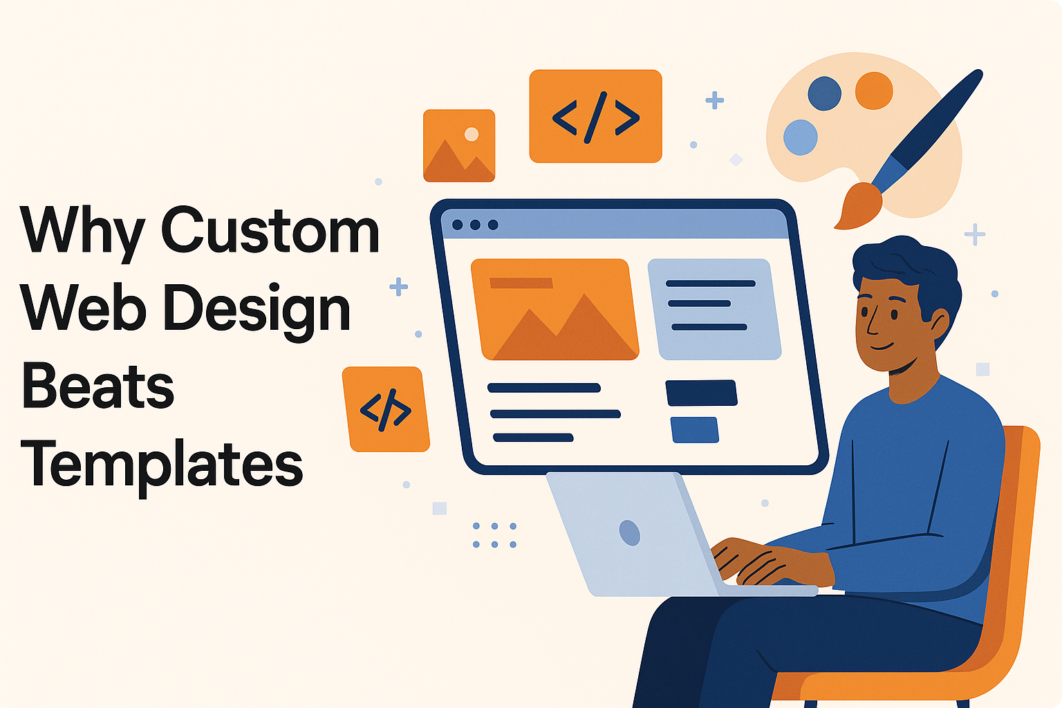 Why Custom Web Design Beats Templates – A Think To Share IT Solutions Perspective