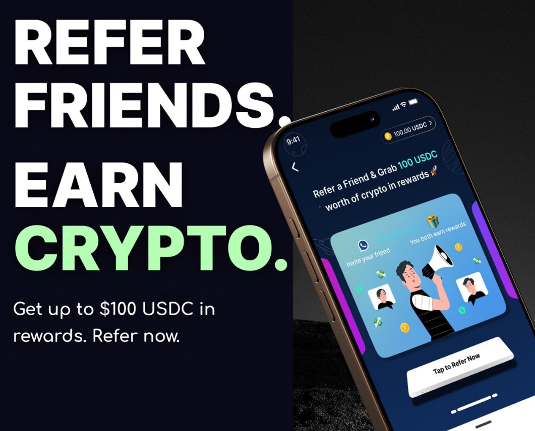 Refer. Earn. Repeat.
Invite Your Crew and Earn Up to $100 in Crypto with CryptoXpress 🚀