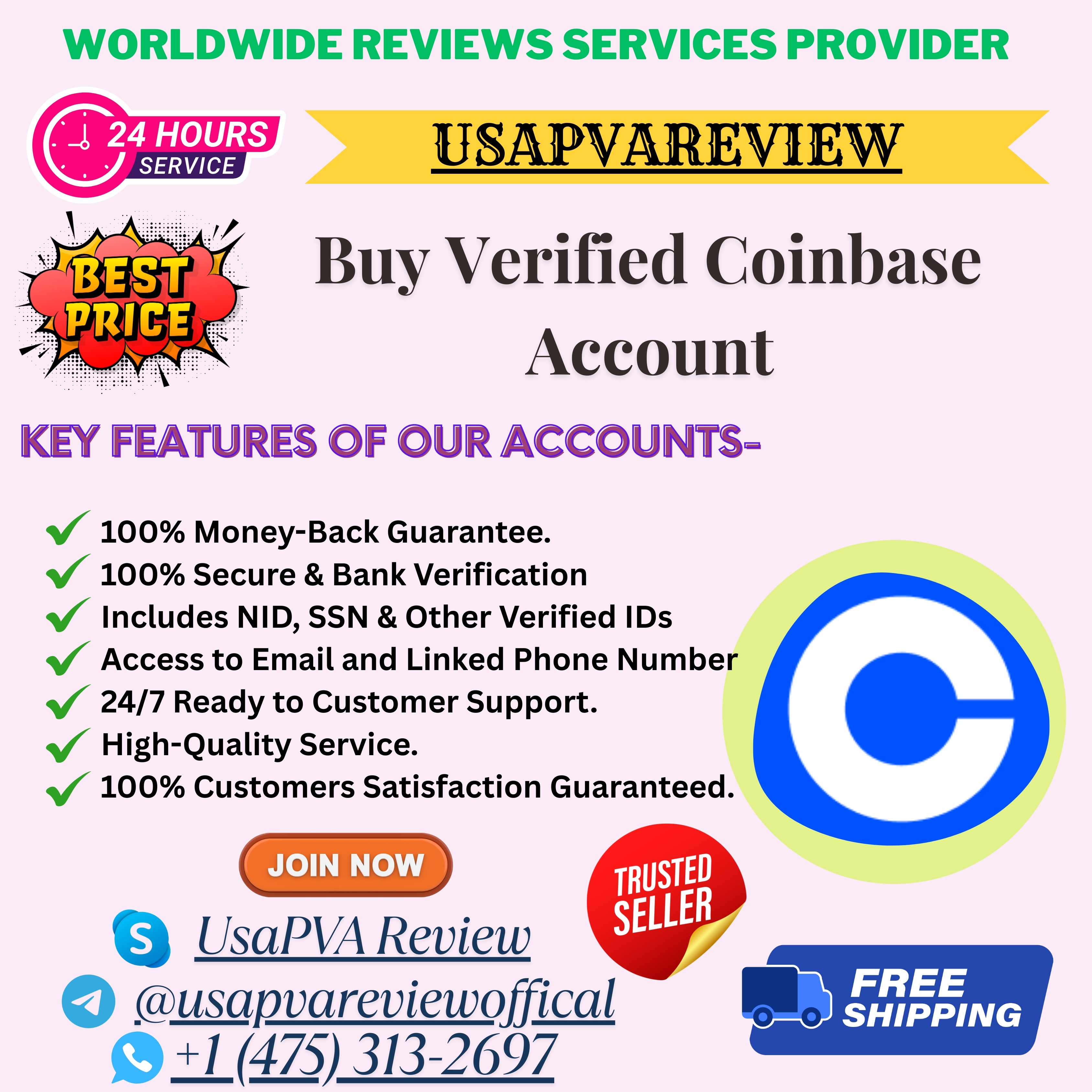 Get Free Tips To Bu y Verified Coinbase Account