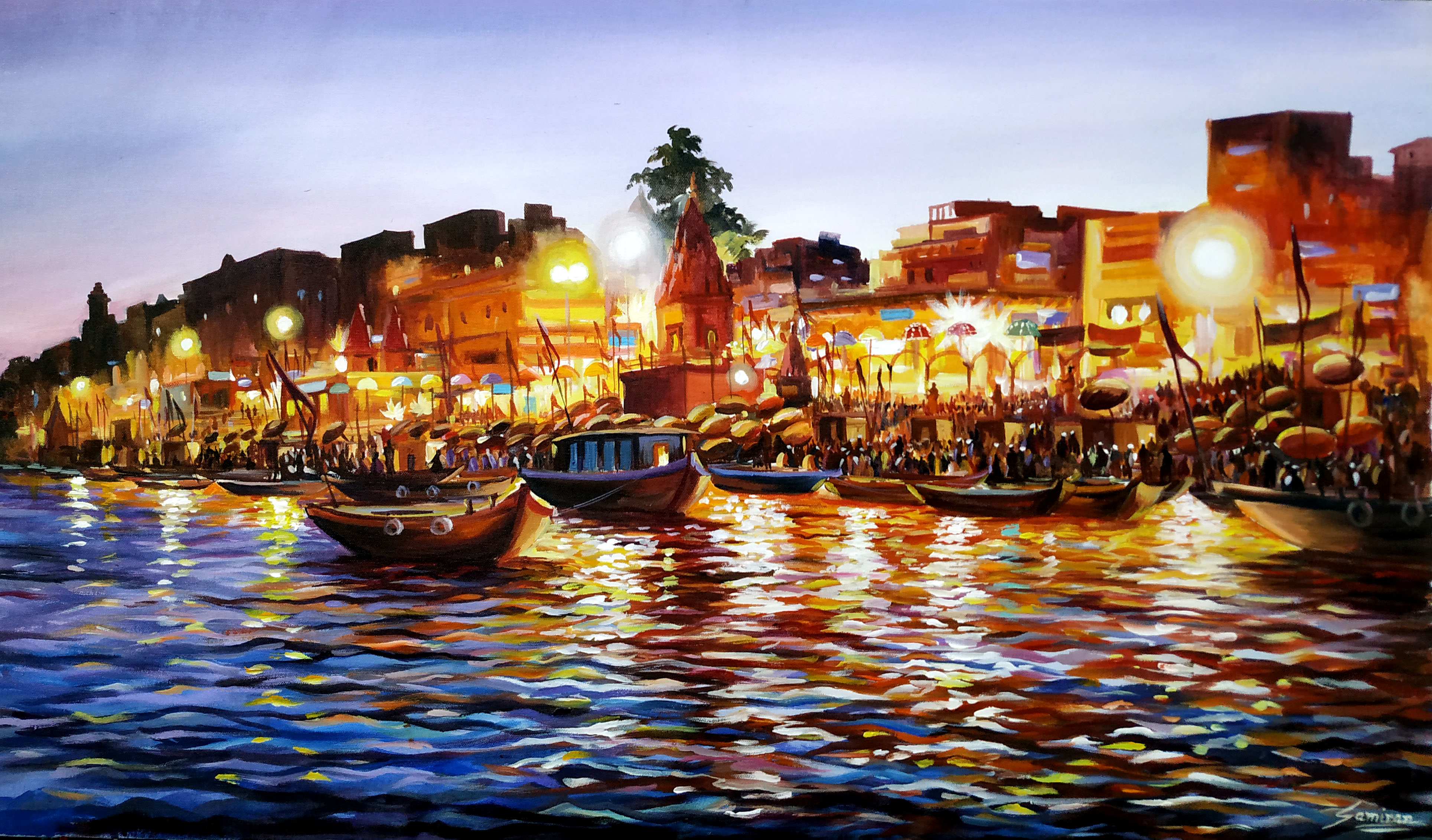 Breathe Life into Your Walls with Acrylic Landscape Paintings