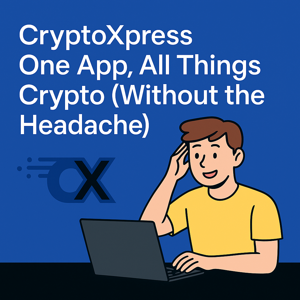 CryptoXpress: One App, All Things Crypto (Without the Headache)