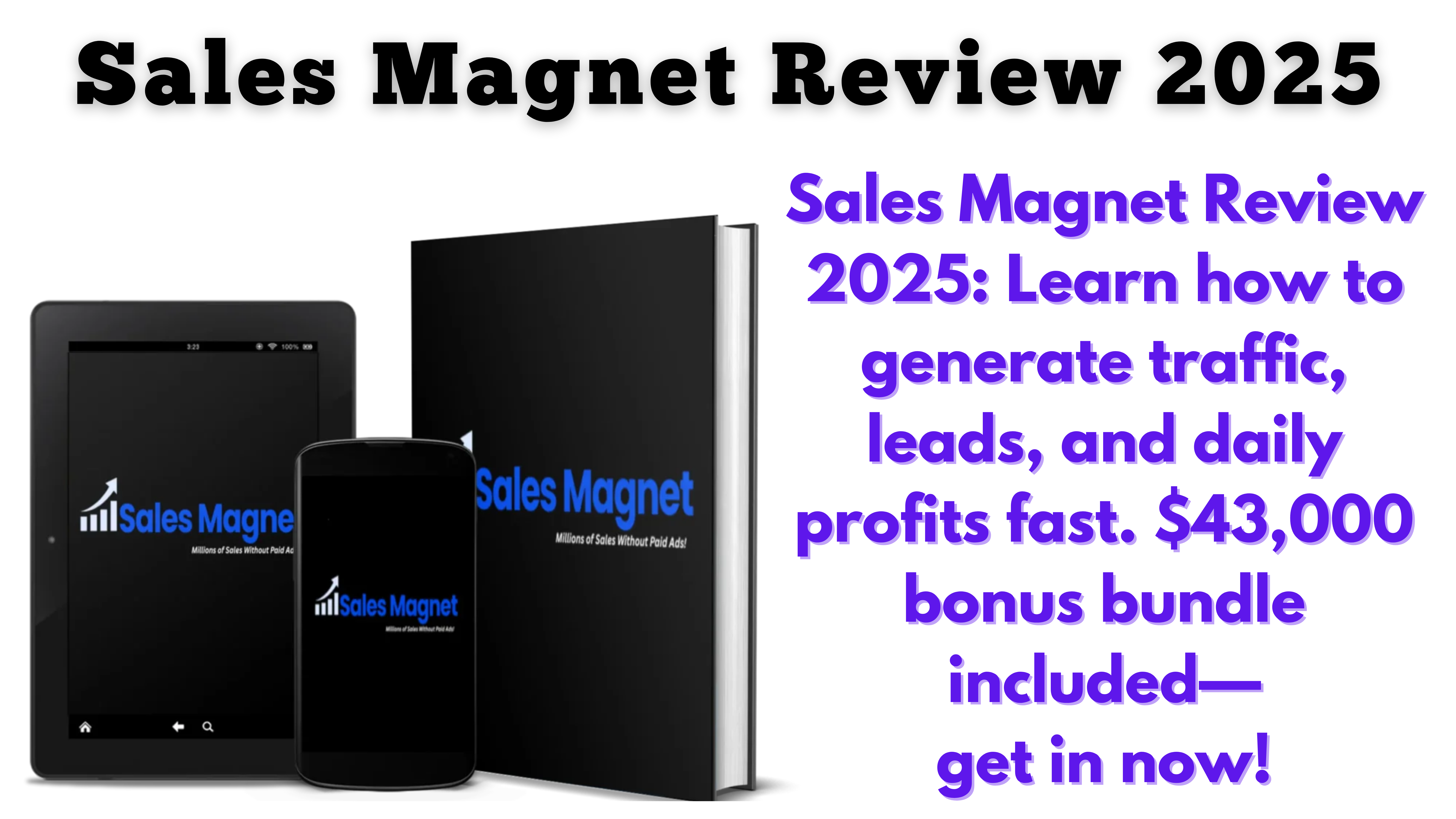 Sales Magnet Review 2025 + $43K Bonus & OTO Breakdown