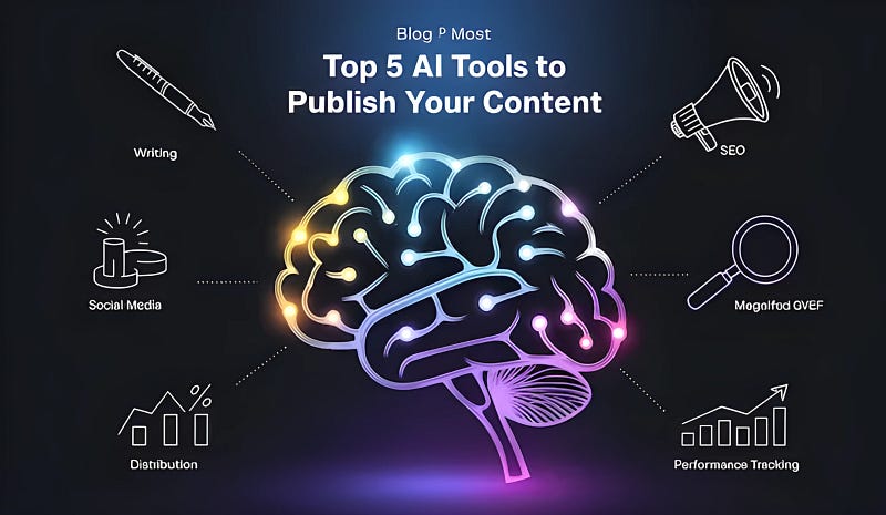 Top 5 AI Tools to Publish Your Content