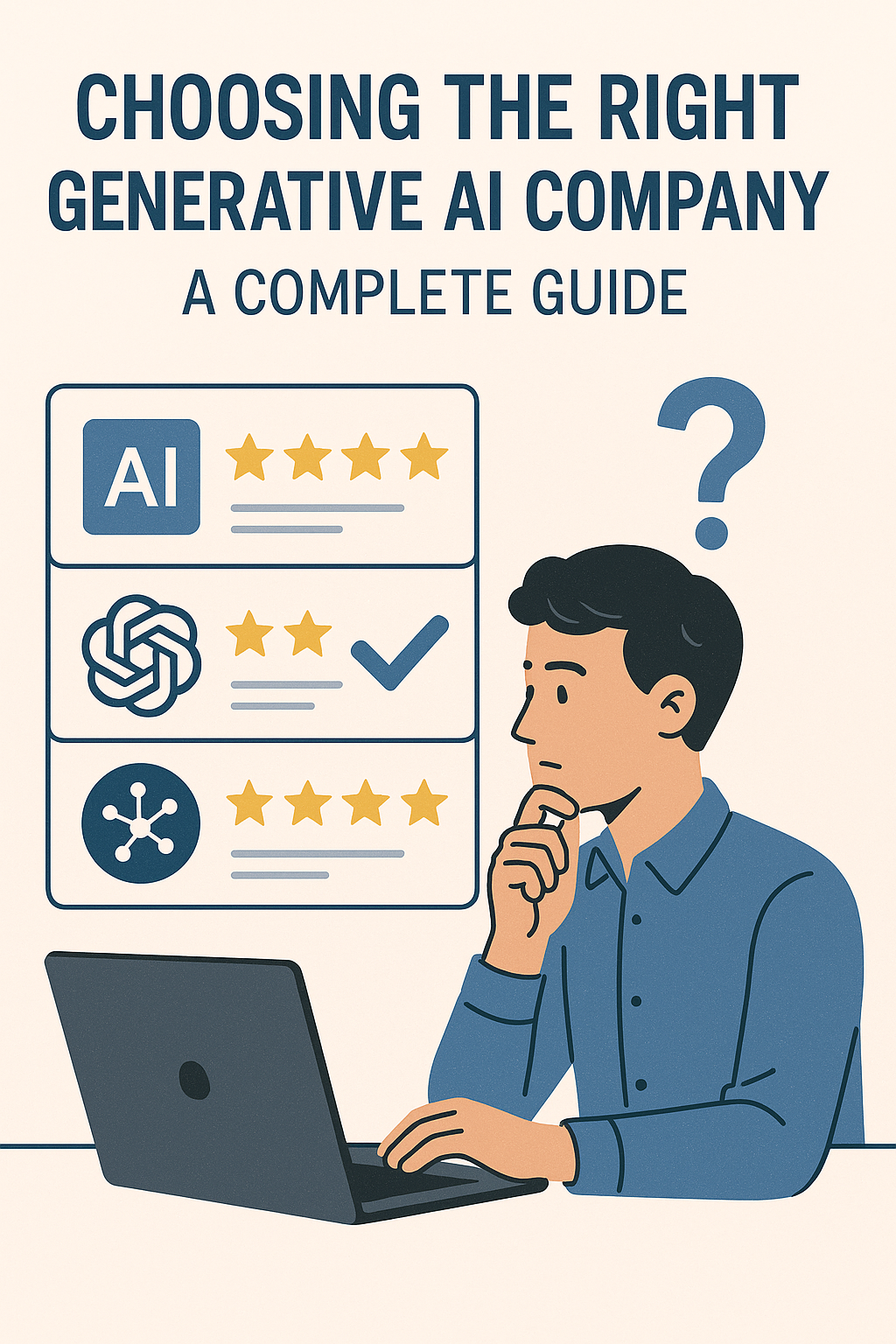 Choosing the Right Generative AI Company: A Complete Guide