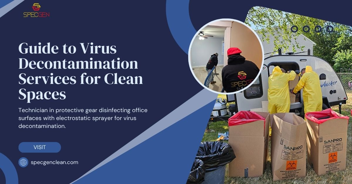 Guide to Virus Decontamination Services for Clean Spaces