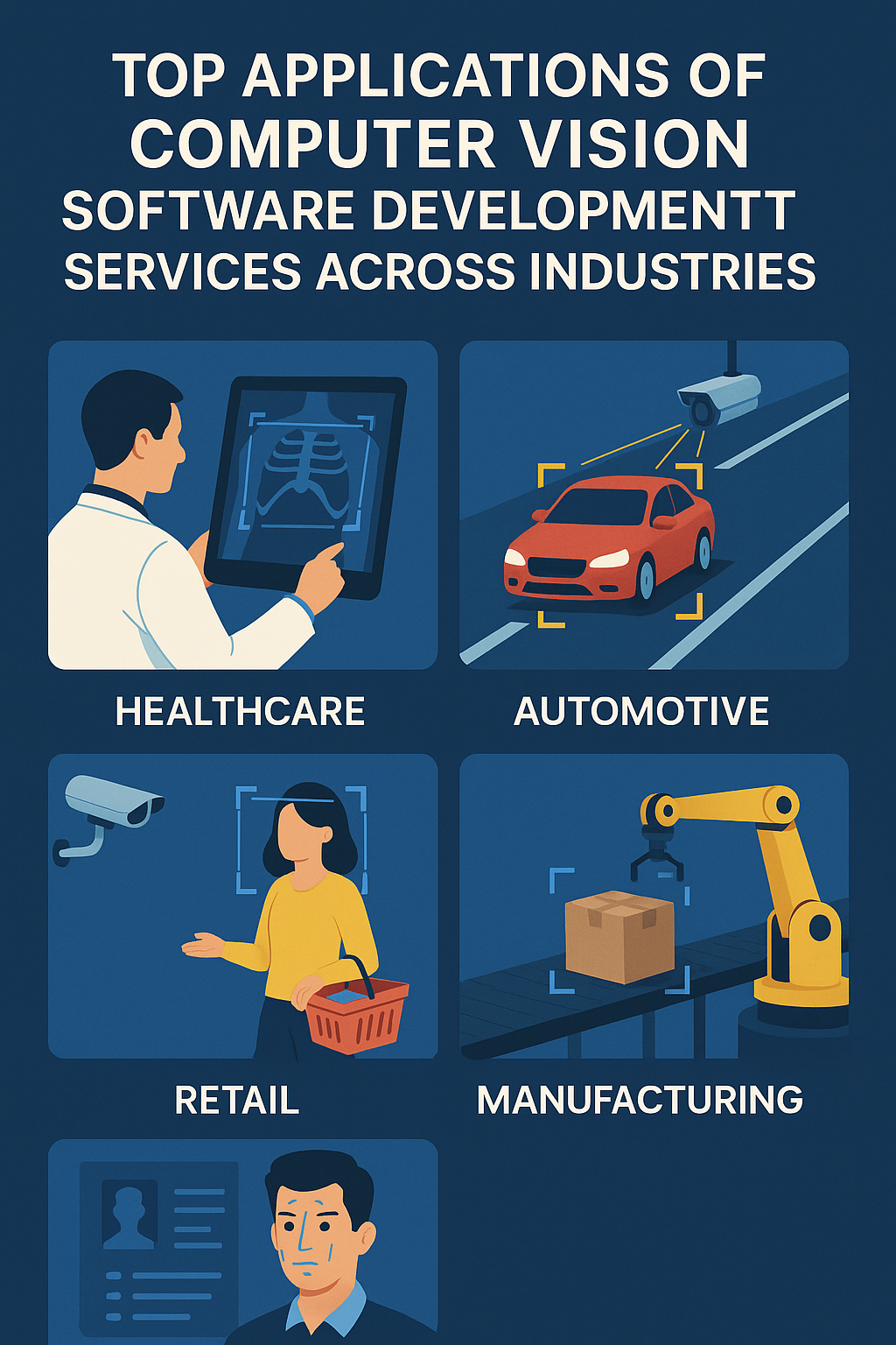 Top Applications of Computer Vision Software Development Services Across Industries