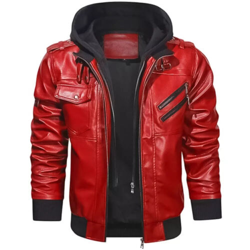 Is the Red Hood Leather Jacket the Boldest Statement You Can Add to Your Wardrobe?