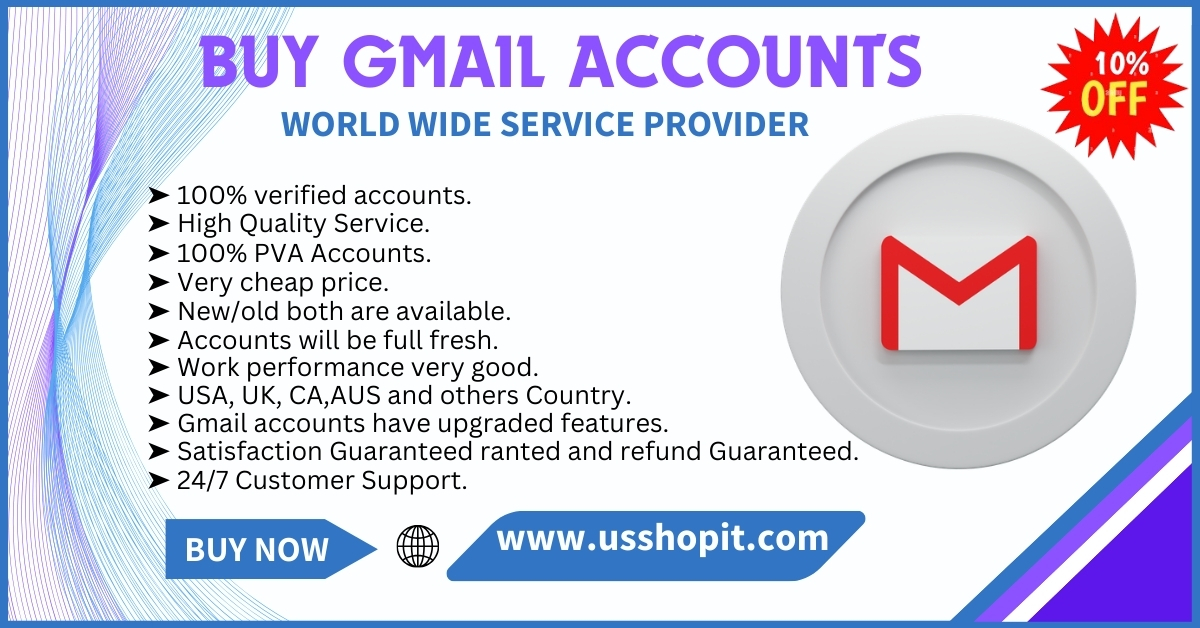 Buy Gmail Accounts – Fast, Reliable & Verified – usshopit