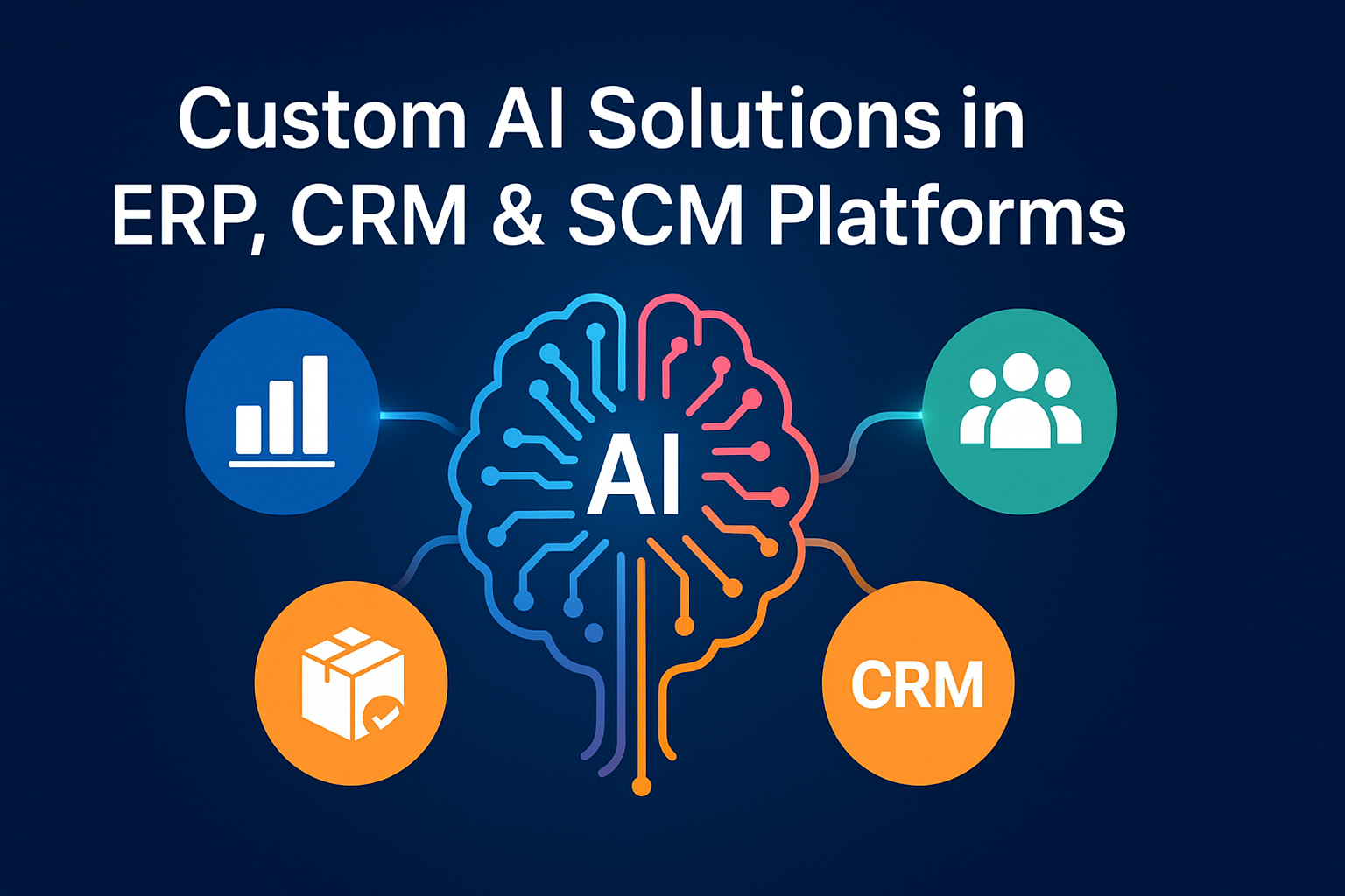 Hire AI Developers for Custom AI Solutions in ERP, CRM, and SCM Platforms