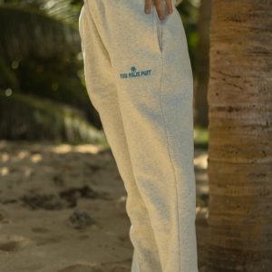 Casual and Comfortable, Pink Palm Puff Sweatpants