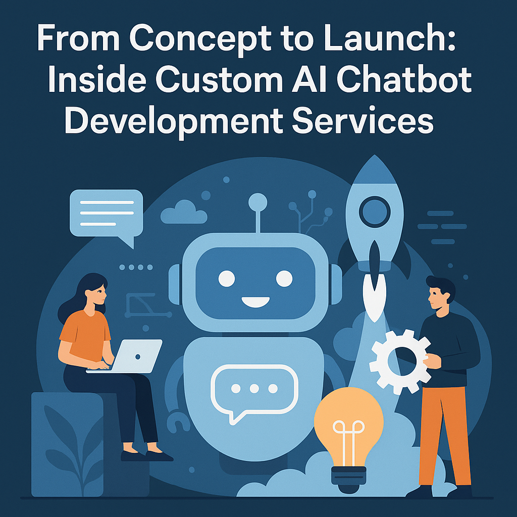 From Concept to Launch: Inside Custom AI Chatbot Development Services