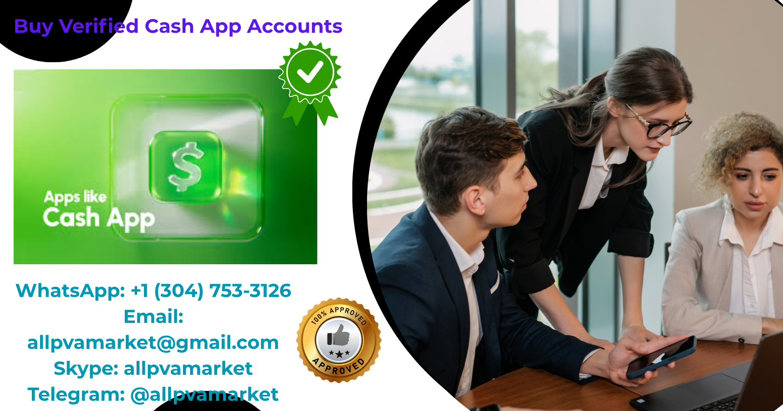 DISCOVER TOP 7 B'UY cASH aPP
 aCCOUNTS IN bULK (pva, oLD)