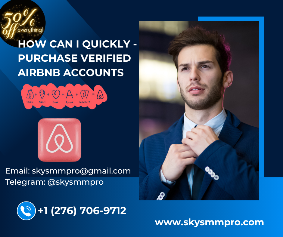 5.40 Sites to Buy verified Airbnb Accounts 2025 - travel post