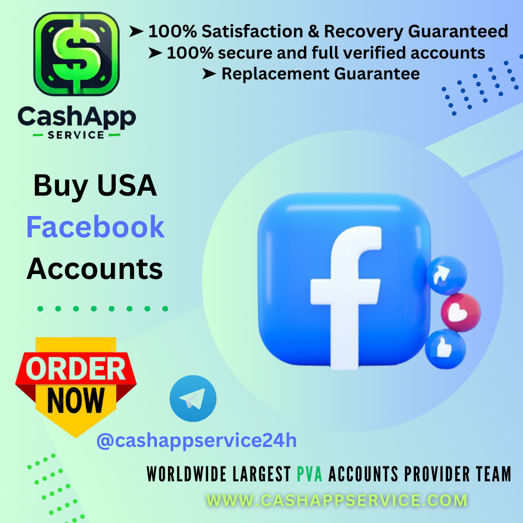 Buy USA Facebook Accounts - 100% Safe & USA FB Accounts...