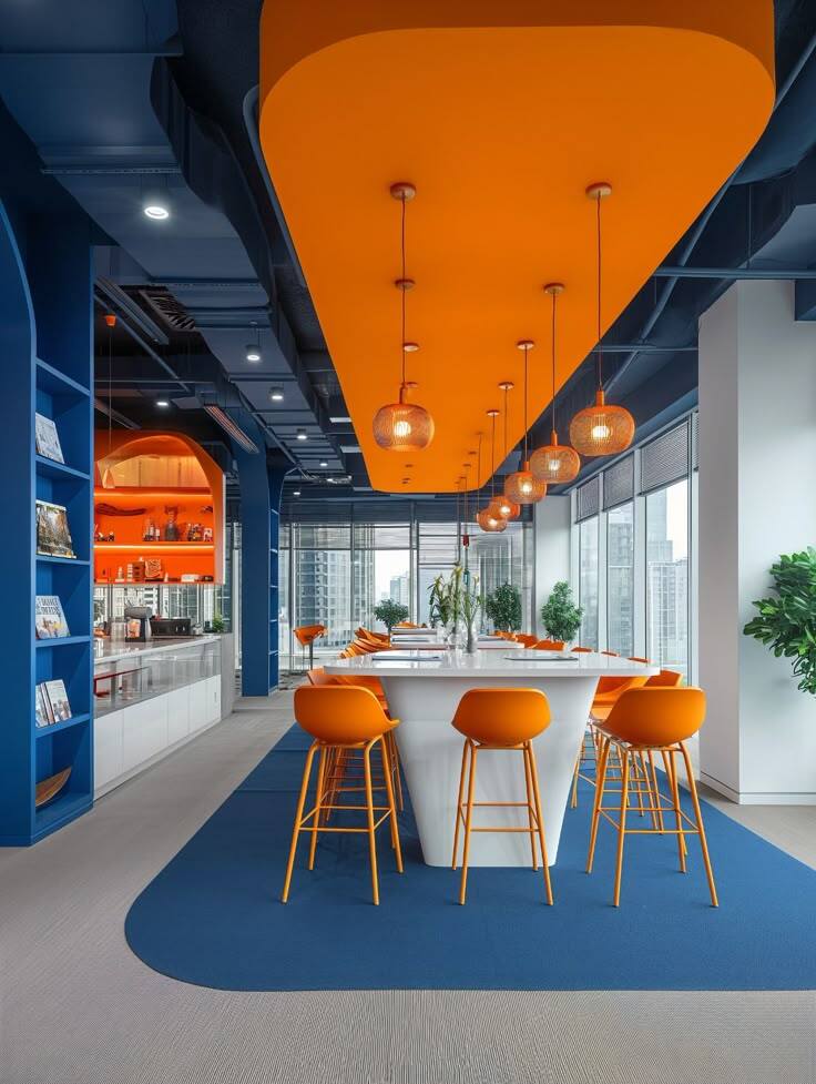 interior design for cafe shop in JP Nagar
