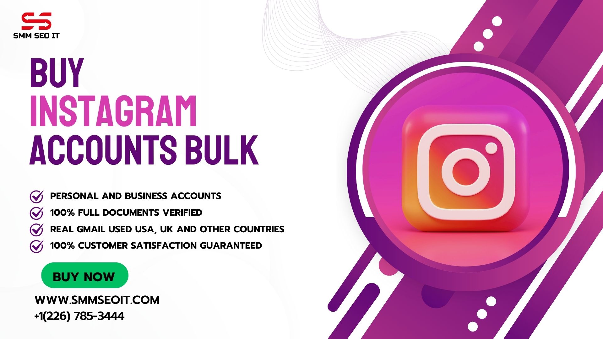 What are the Benefits of Buying Instagram Accounts in Bulk?