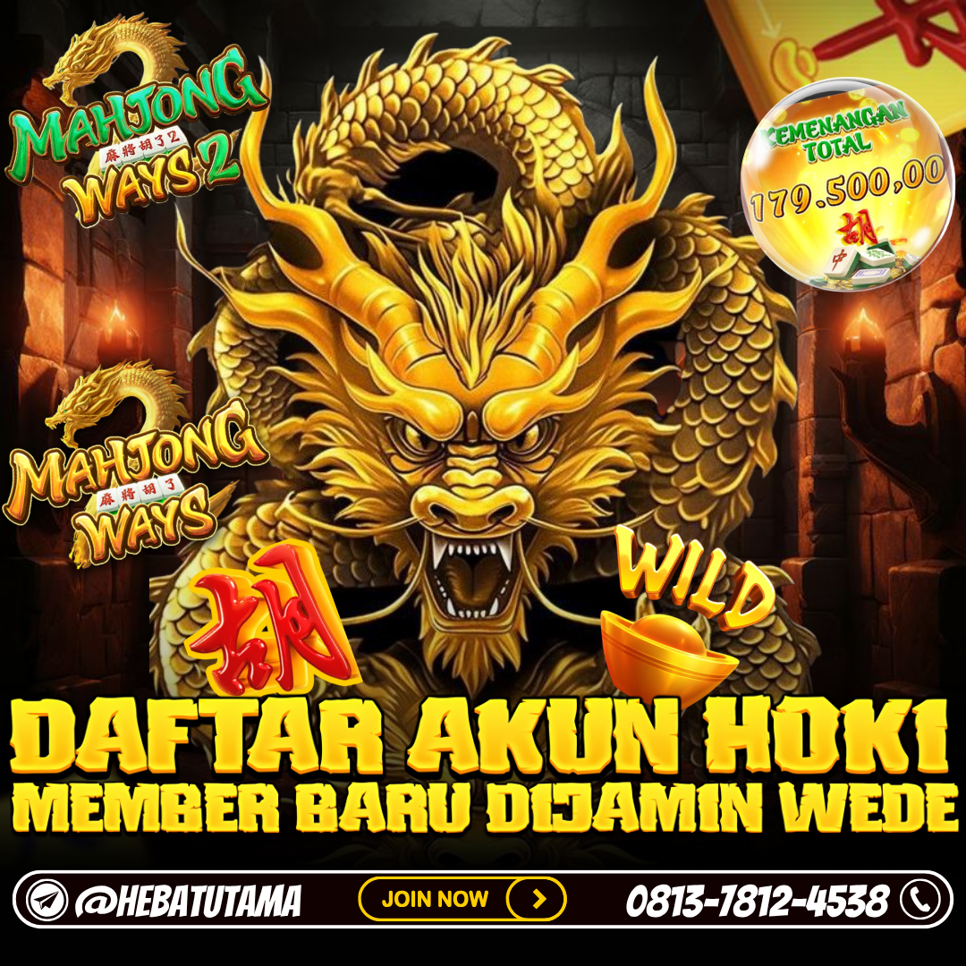 Hebatbet Agen Slot Mahjong Ways Mudah Dapat Scatter