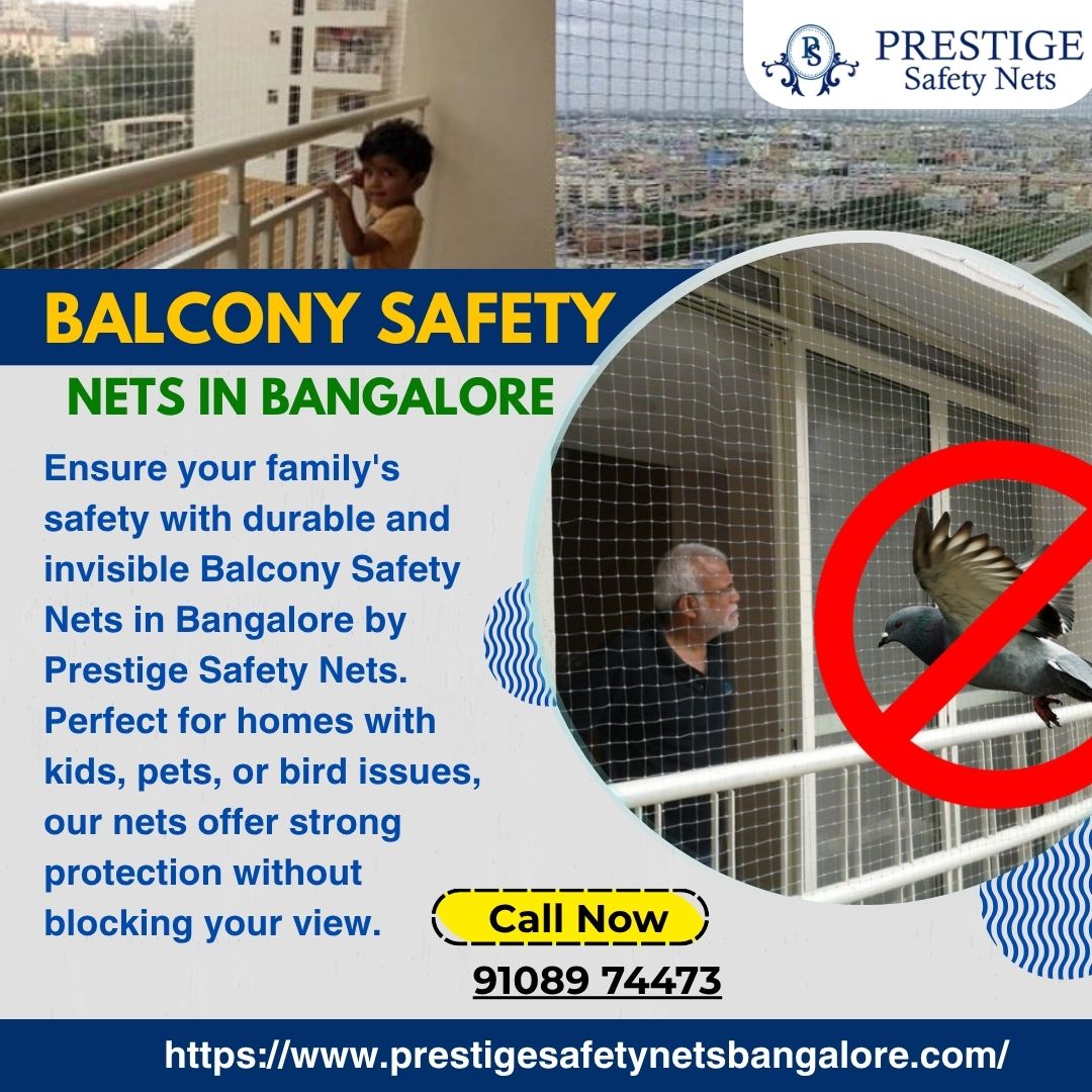 Secure Your Home with Reliable Balcony Safety Nets in Bangalore