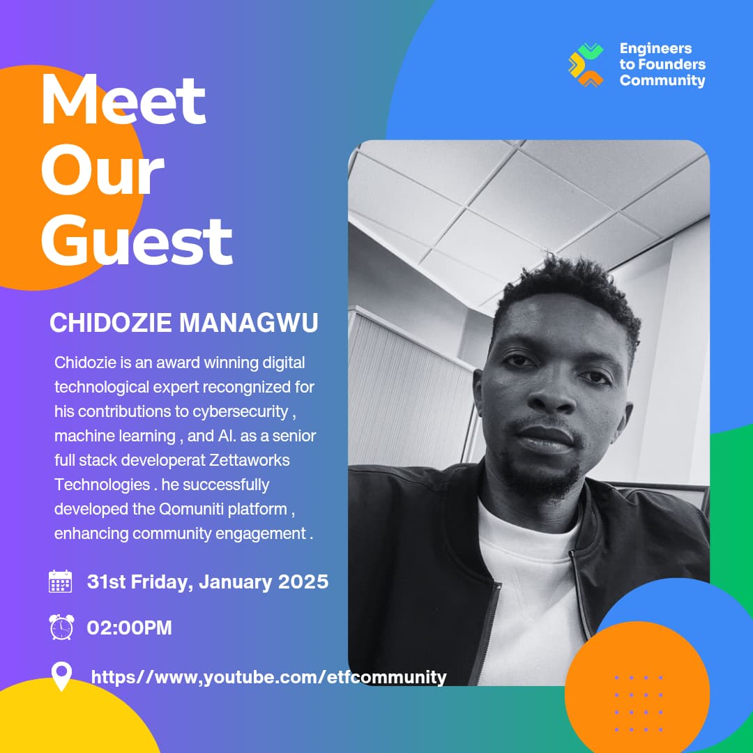 Shared Insights: My Guest Talk at Engineers to Founders Community (January 2025)
