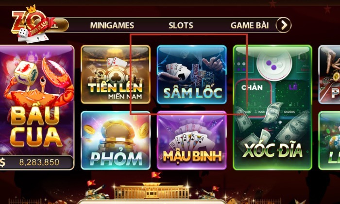 Sâm lốc Zowin – Trải nghiệm game bài hấp dẫn không thể bỏ lỡ